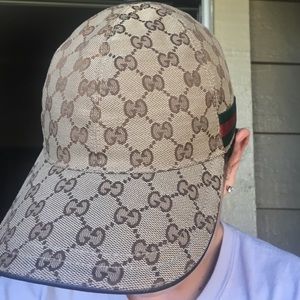 Gucci Canvas Baseball Hat